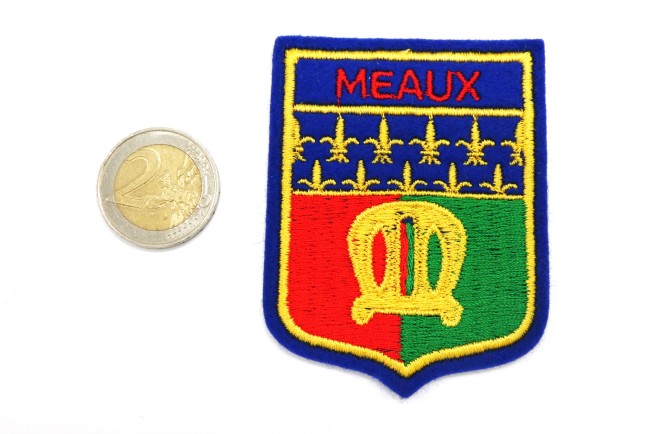 Ecusson brodé ville MEAUX