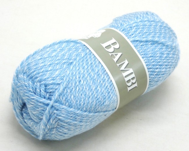  3 pelotes laine BAMBI textiles de la marque  C 505 - K311