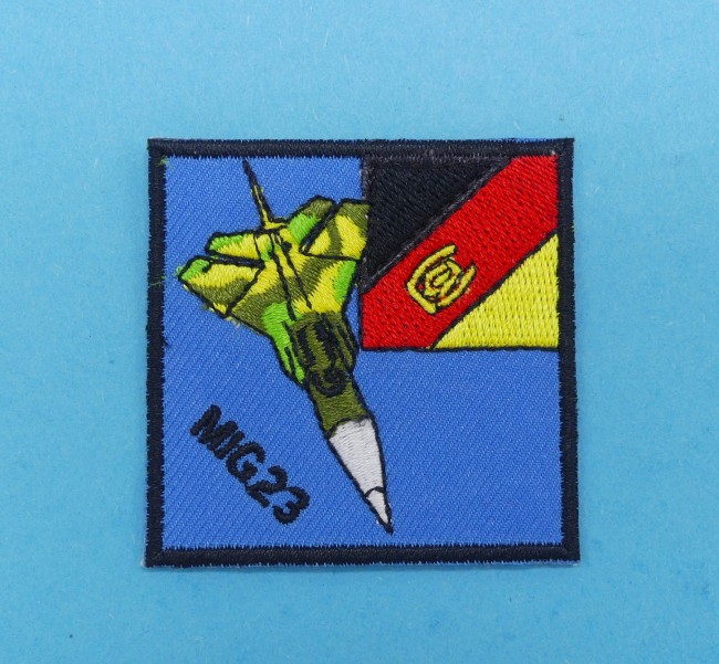 Ecusson brodé avion chasse MIG 23