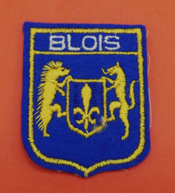 Ecusson brodé ville BLOIS