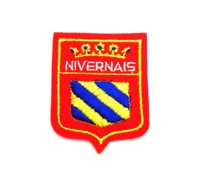 Ecusson brodé ville Nivernais