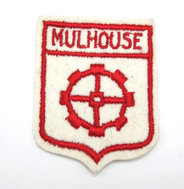 P1060311 Ecusson ville Mulhouse à coudre