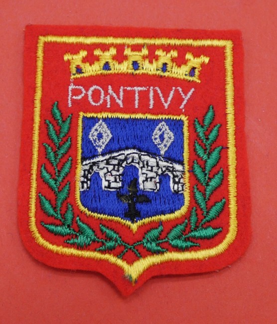 Ecusson brodé ville Pontivy