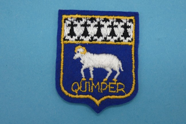 Ecusson brodé ville Quimper 