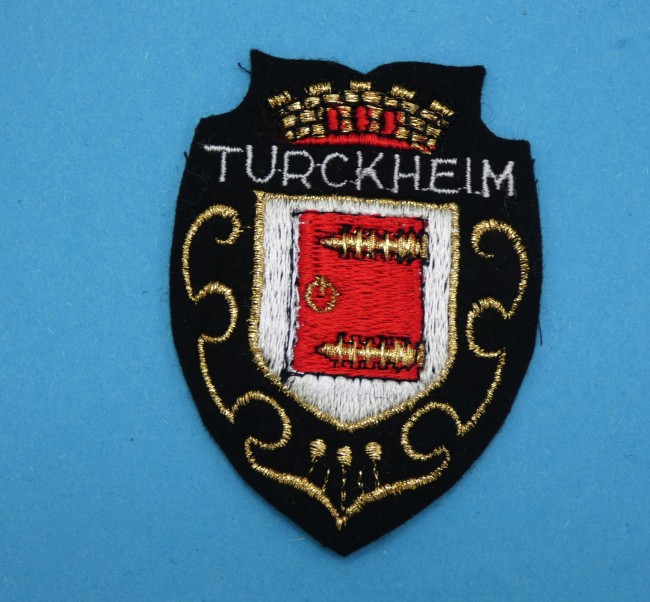 Ecusson meresse brodé ville Turckheim