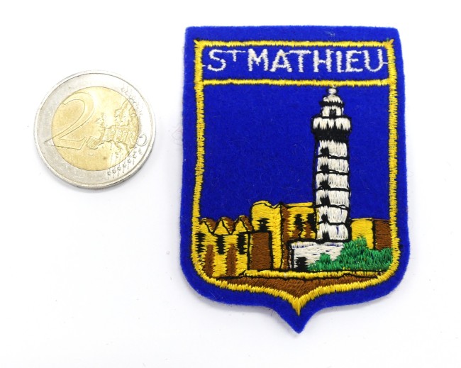 Ecusson brodé ville St Mathieu 