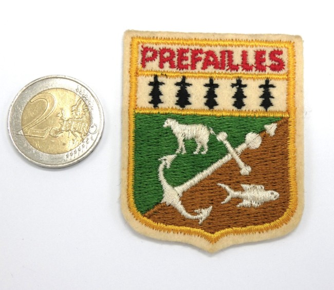 Ecusson brodé ville Prefailles 