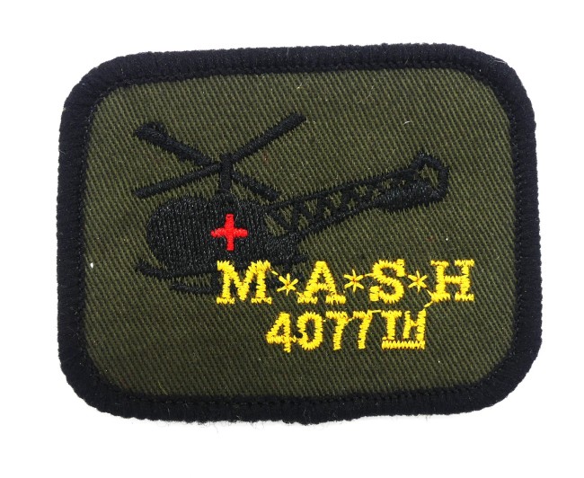 Patch écusson hélicoptère army M*A*S*H  4077TH 