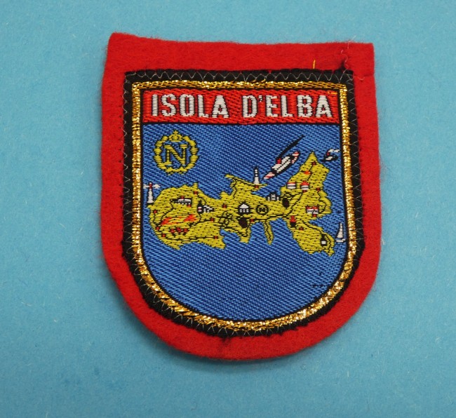 Ecusson brodé pays ISOLA D 'ELBA 