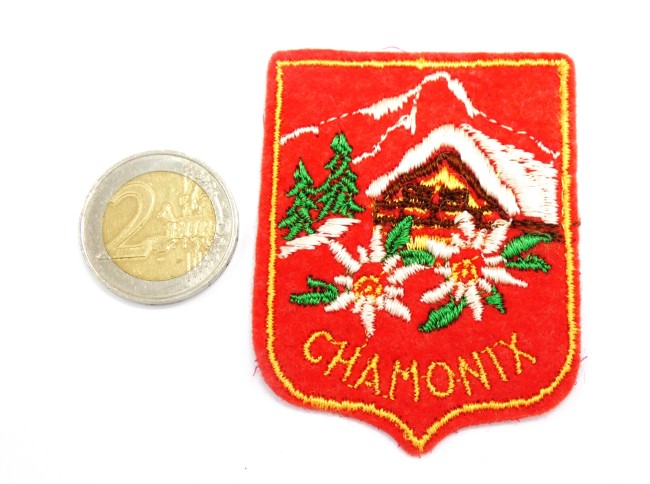 Ecusson brodé ville CHAMONIX 
