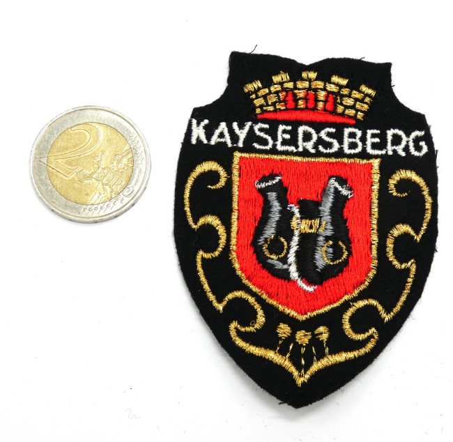 Ecusson  brodé ville KAYSERSBERG