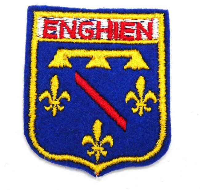 Ecusson brodé ville ENGHIEN