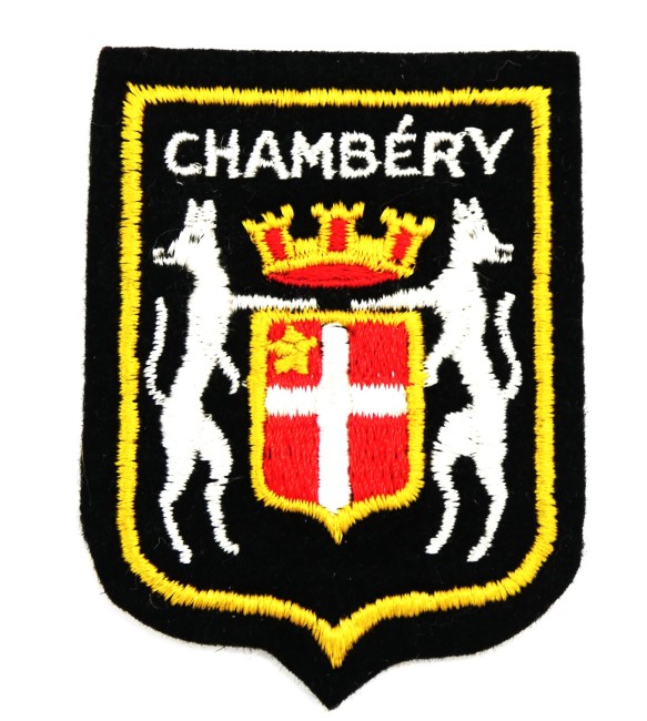 P1010397 Ecusson brodé ville Chambéry