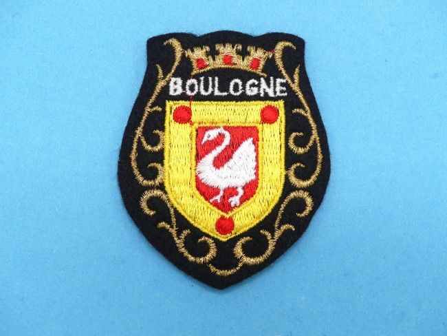 Ecusson brodé ville Boulogne