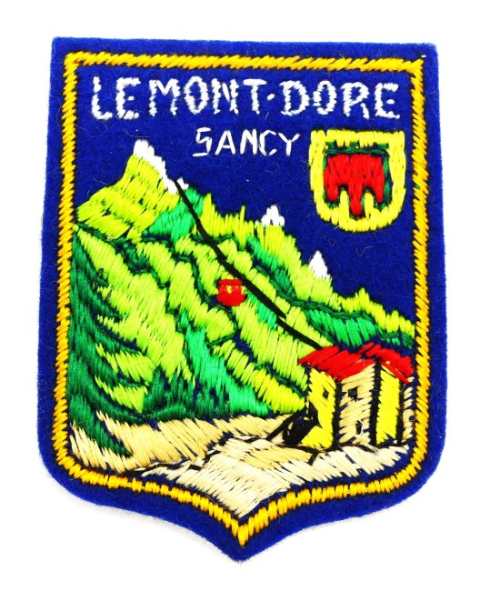 Ecusson brodé Le Mont - Doré - Sancy