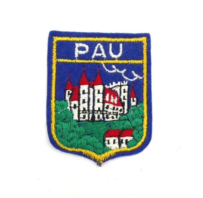 Ecusson brodé ville Pau 
