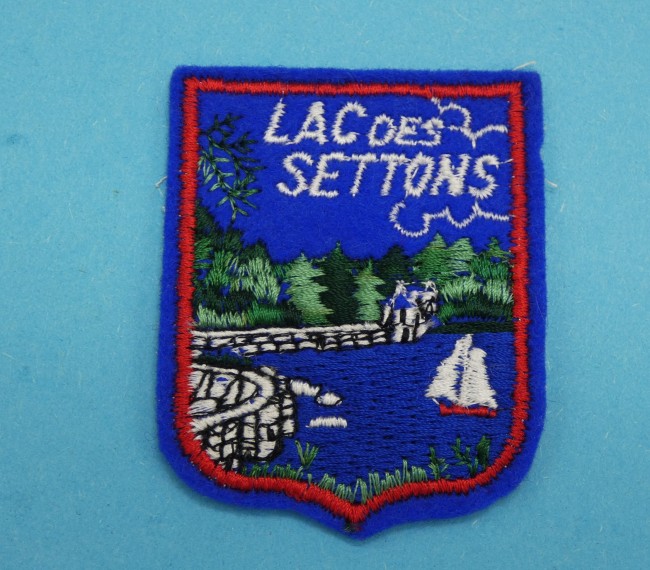 Ecusson brodé Lac des Settons