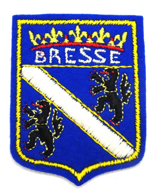 P1100077 Ecusson brodé ville BRESSE