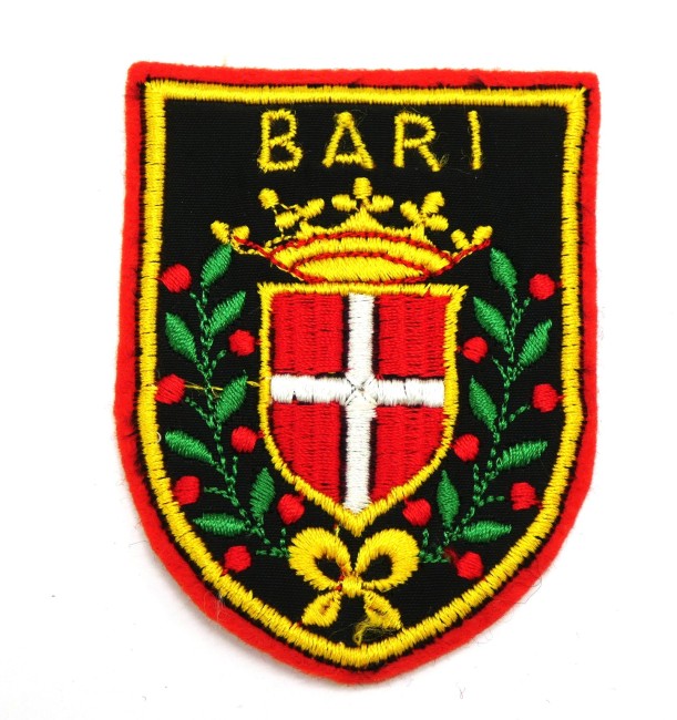  Ecusson brodé ville BARI 