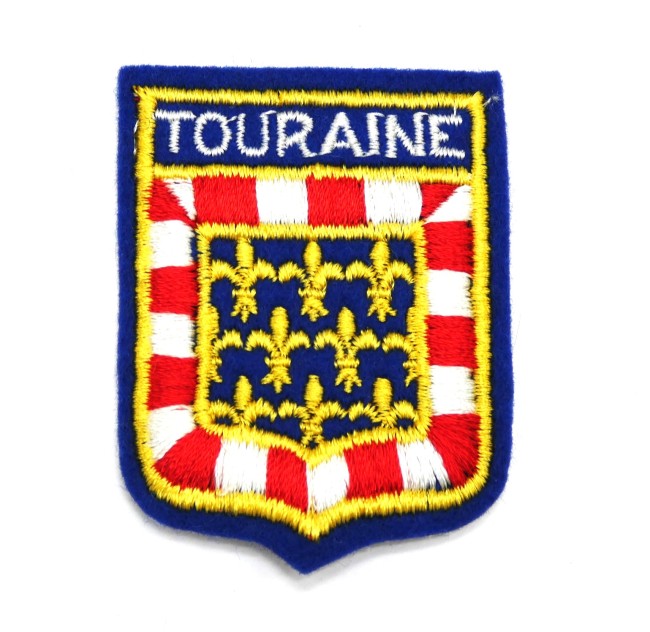 P1050849 Ecusson brodé ville Touraine