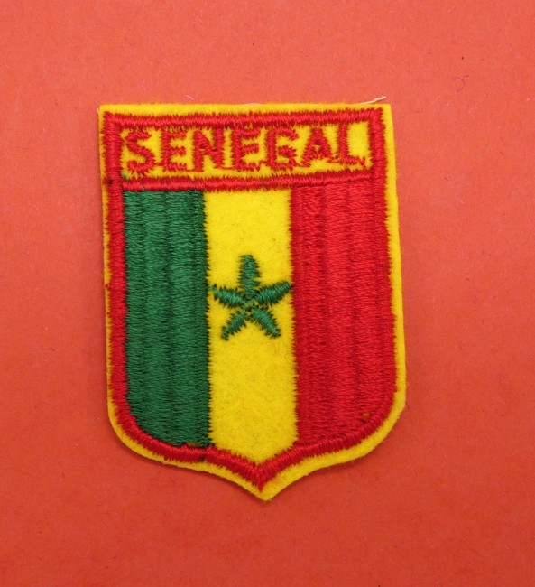  Ecusson brodé pays SENEGAL