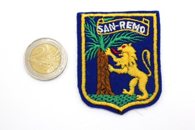 Ecusson brodé ville San - Remo 