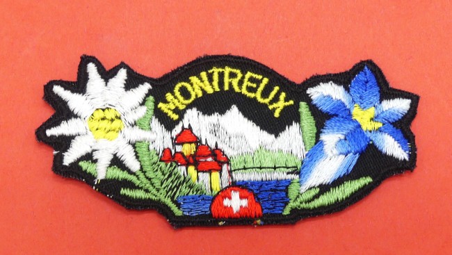 Ecusson brodé ville MONTREUX