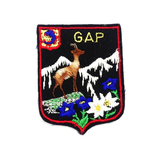 Ecusson brodé ville GAP 