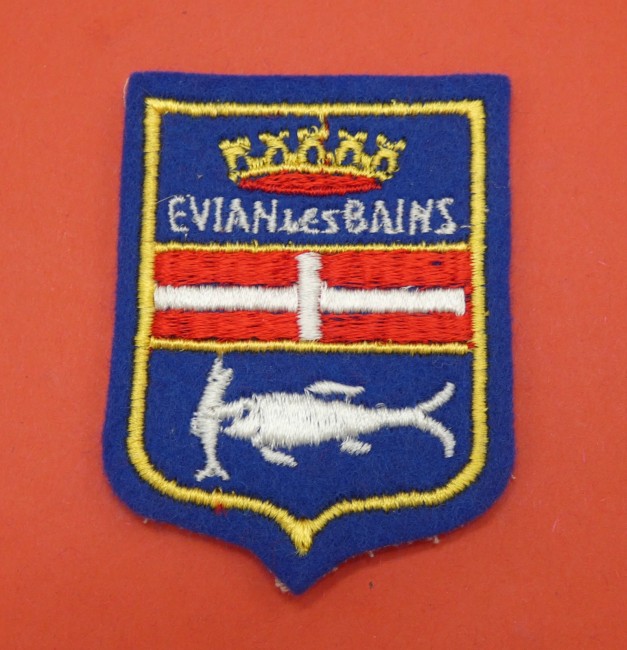 Ecusson brodé ville Evian - Les - Bains