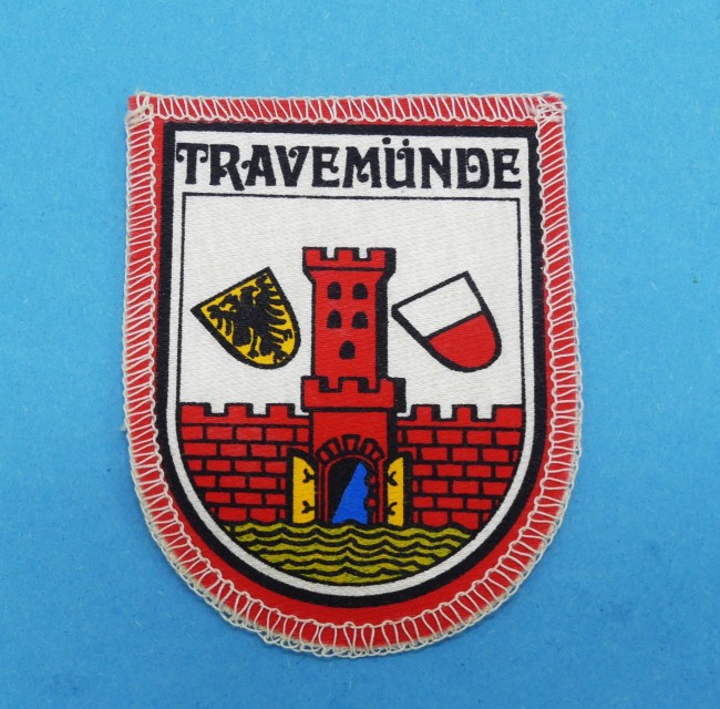 Ecusson tissu ville TRAVERMÜNDE 