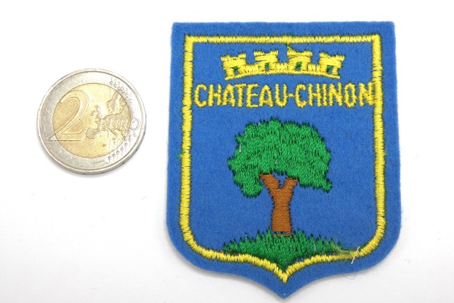 Ecusson brodé ville Château - Chinon