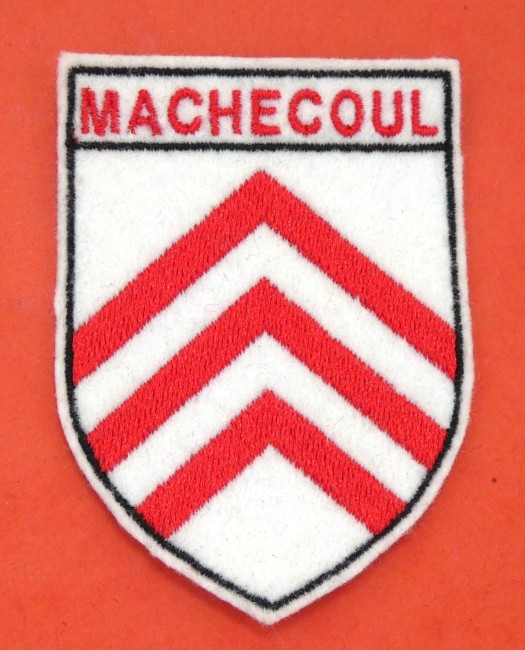 Ecusson brodé ville Machecoul