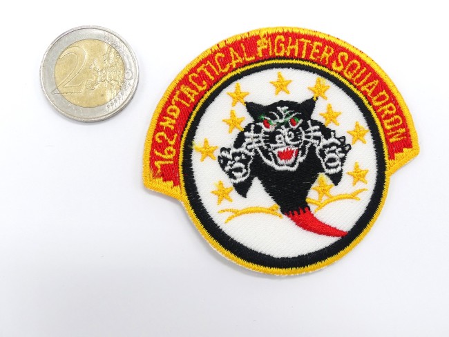 P1240999 Patch écusson Usaf Air Force 162 nd tactical fighter squadron