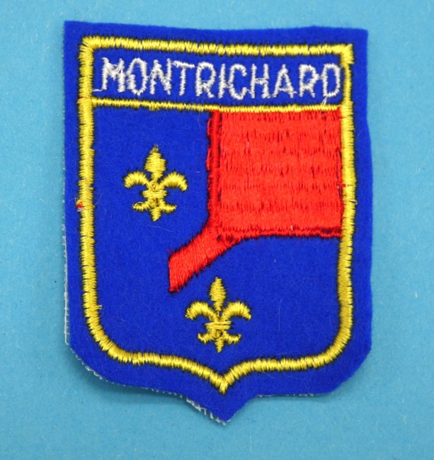 Ecusson brodé ville MONTRICHARD