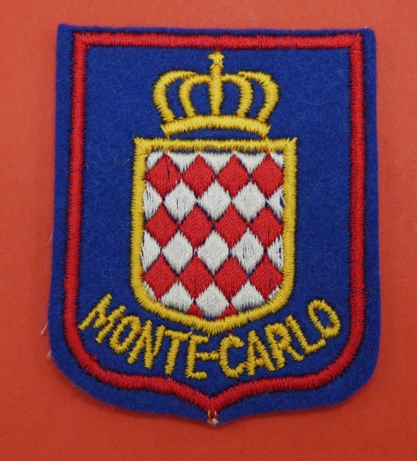 Ecusson brodé ville MONTE - CARLO 