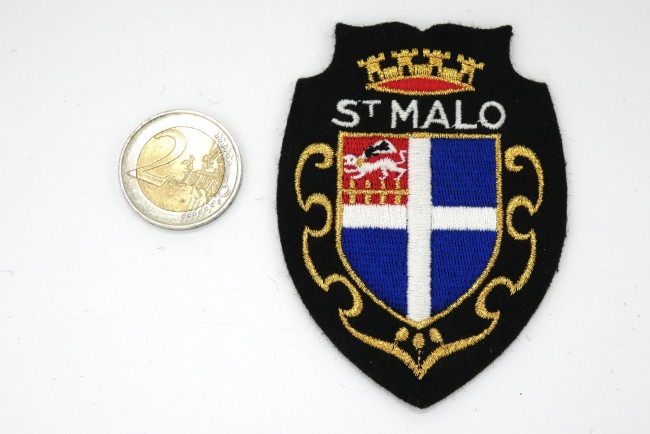 Ecusson meresse brodé ville St Malo 