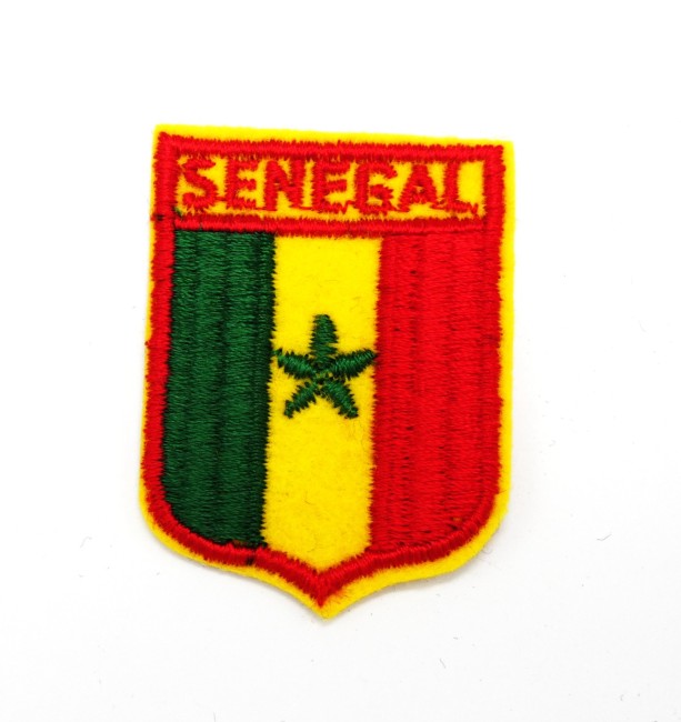  Ecusson brodé pays SENEGAL