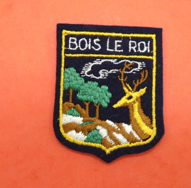 Ecusson brodé ville Bois Le Roi 