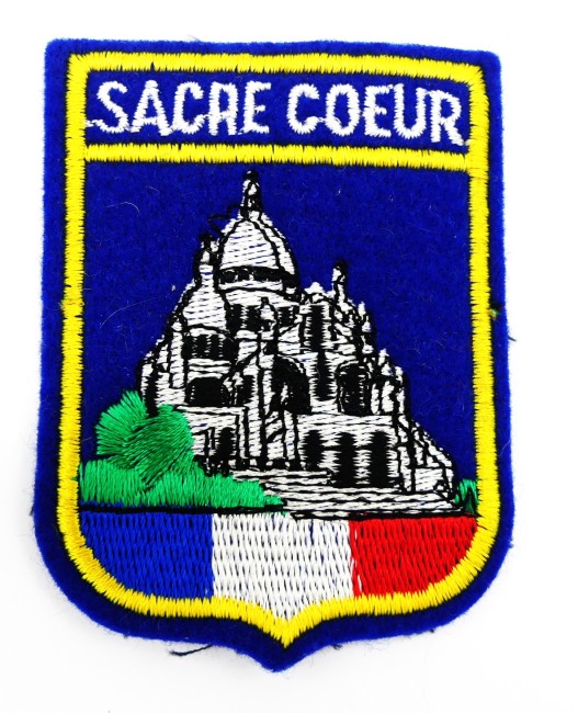 Ecusson collection brodé SACRE - COEUR