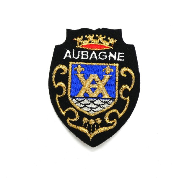 Ecusson brodé ville AUBAGNE