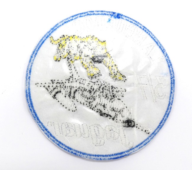 Patch écusson brodé Languedoc 3/7 Jaguar 