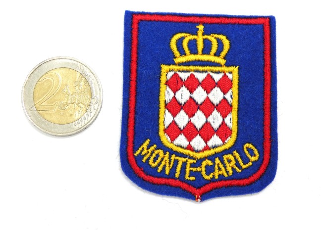 Ecusson brodé ville MONTE - CARLO 