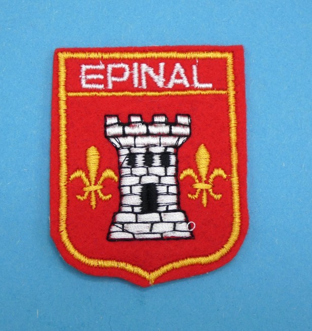 Ecusson brodé ville Epinal