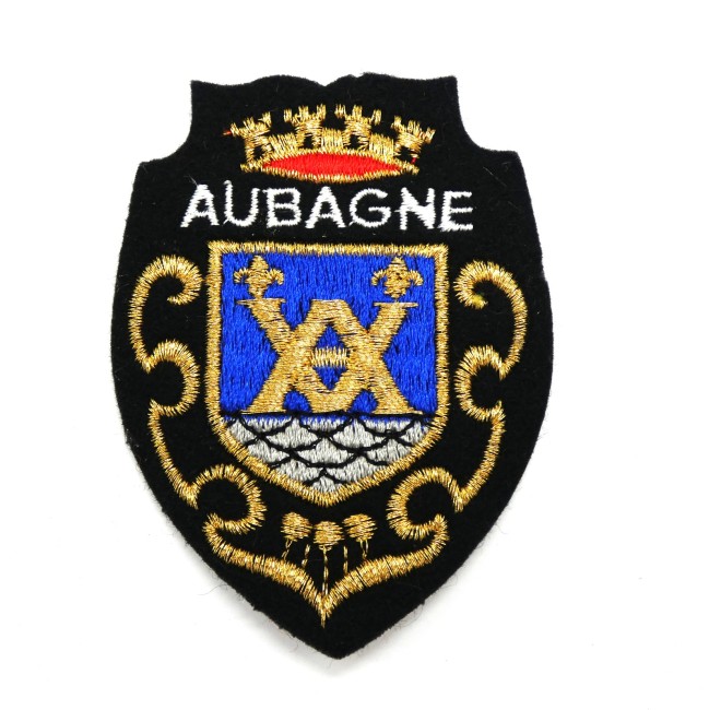 Ecusson brodé ville AUBAGNE