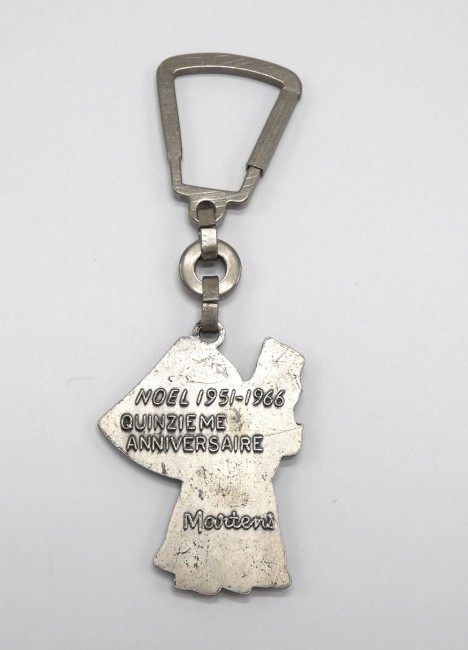 Porte clé métal Yoghourt Martens - Saint Nicolas 1966 