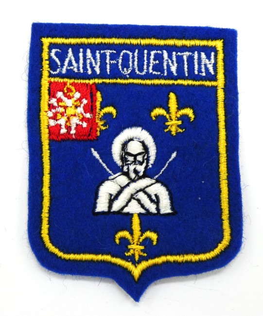 P1080934 Ecusson brodé ville Saint - Quentin