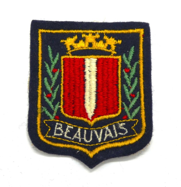 Ecusson brodé ville BEAUVAIS