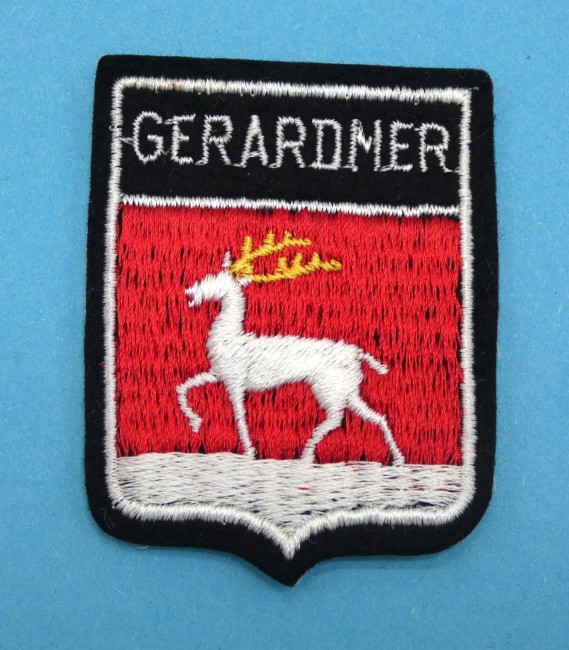 Ecusson brodé ville Gérardmer