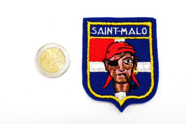 Ecusson brodé ville Saint Malo