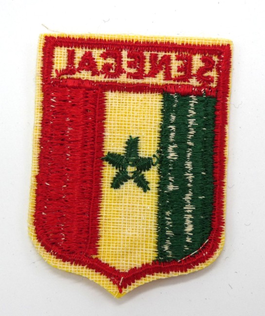  Ecusson brodé pays SENEGAL